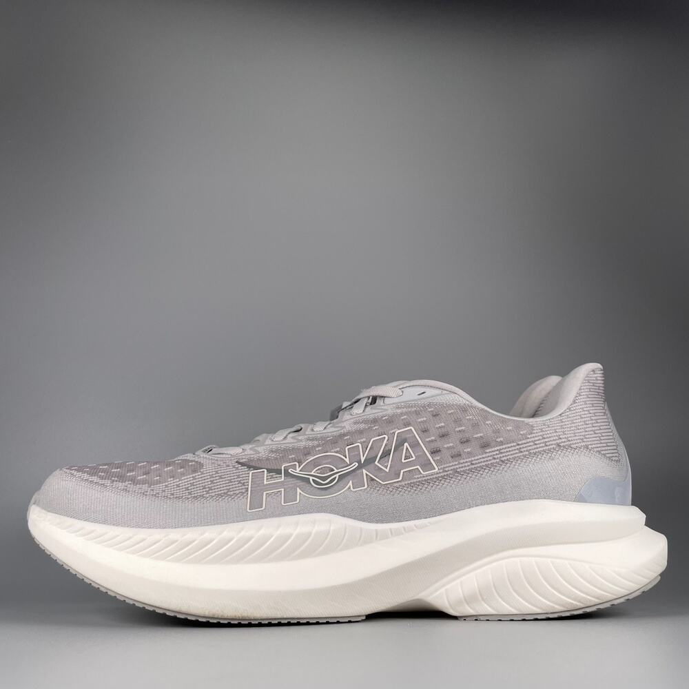Hoka One One Mach 6 Mens 13 D 1147790/SLBS Stardust Running Sneaker Athletic EUC